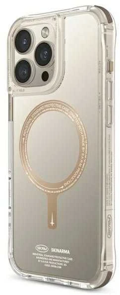 Skinarma dėklas Saido Apple iPhone 16 Pro Max 6.9" Magnetic Charging champagne