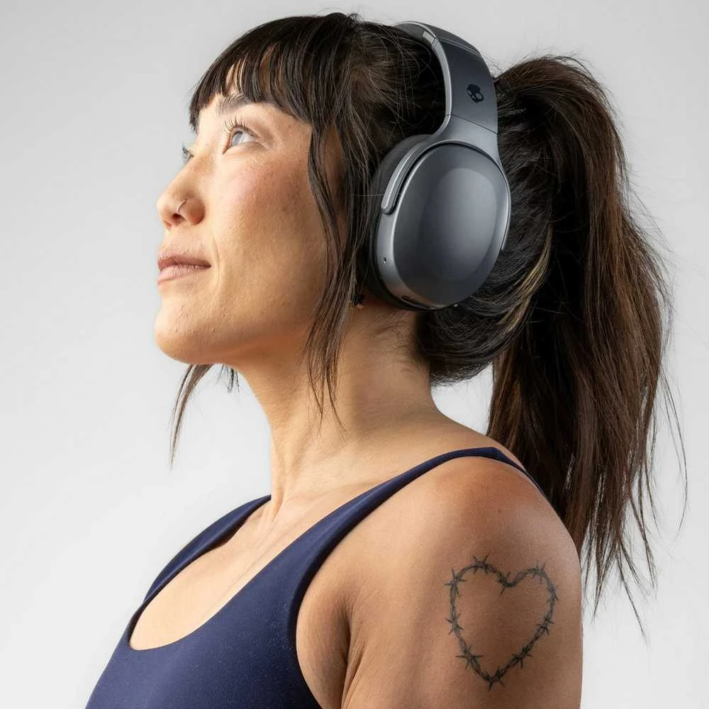 Ausinės „Skullcandy Crusher 540“ aktyviosios anglies juodas