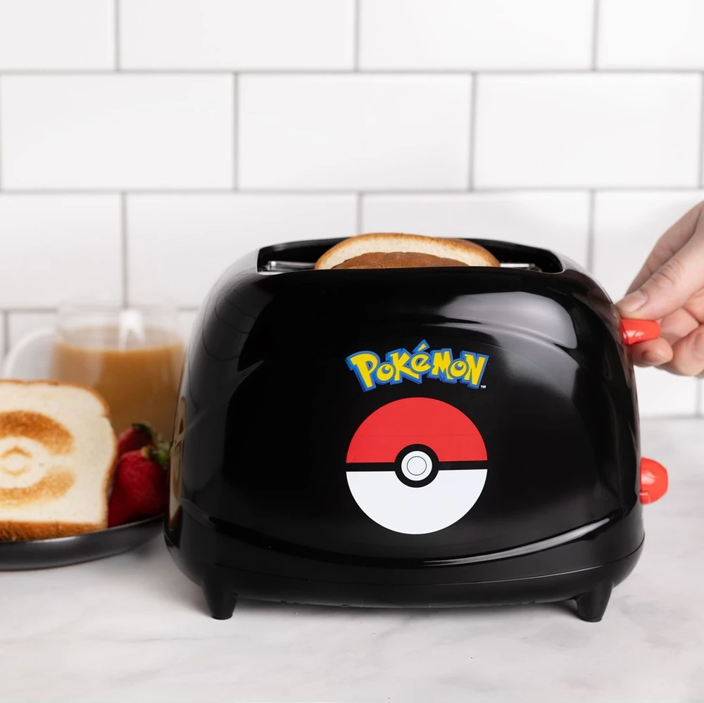Skrudintuvas Nezatříděno Carruzzo Mad Monkey Pokémon – Toaster 2 griežinėliai Juoda, Raudona, Balta