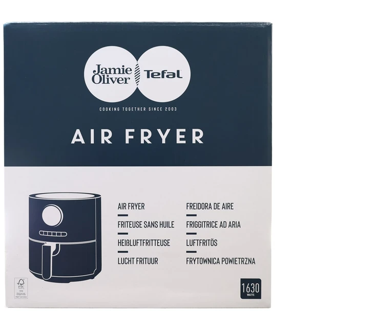 Skrudintuvas Jamie Oliver, Tefal Ultra Fry oro gruzdintuvė, 1630 W