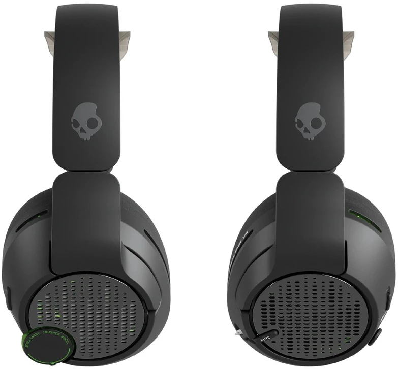 Skullcandy Crusher PLYR 720 Bluetooth Belaidės Over-ear Ausinės with Mic, BT 5.3, skirta XBOX, Juodas EU (S6PXW-T964)