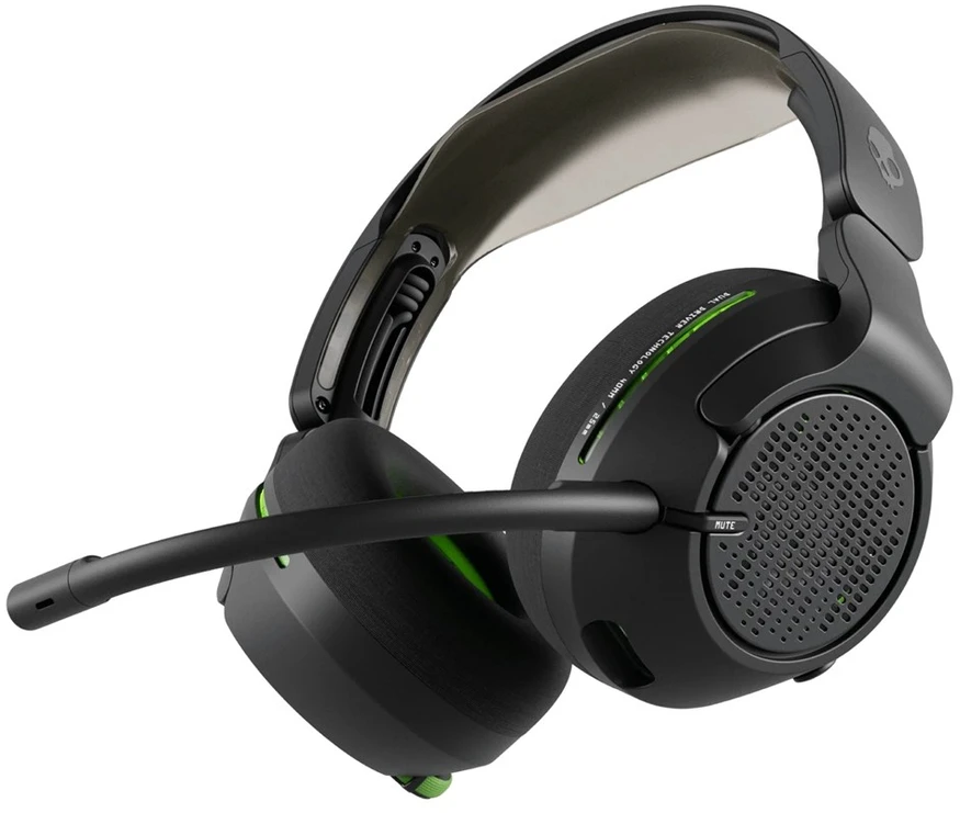 Skullcandy Crusher PLYR 720 Bluetooth Belaidės Over-ear Ausinės with Mic, BT 5.3, skirta XBOX, Juodas EU (S6PXW-T964)