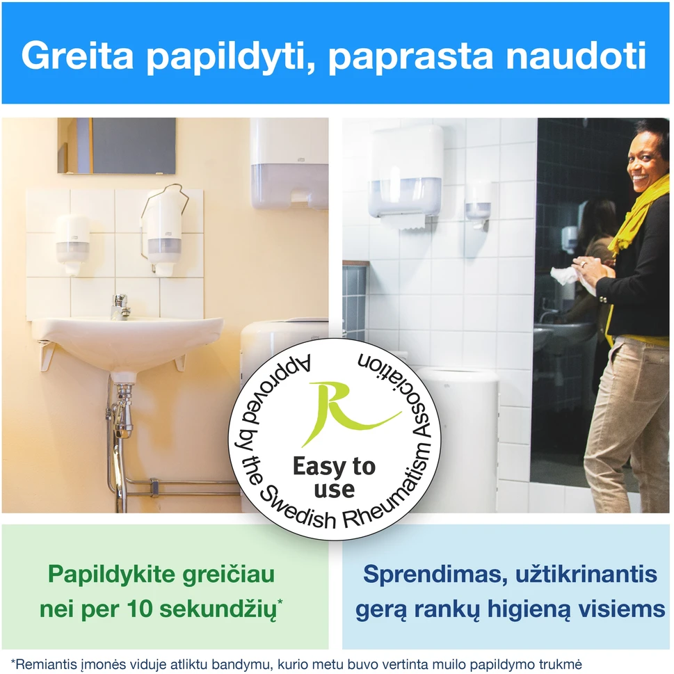 Skystas muilas Tork Shower Kreminis (dušo gelis) Mini S2 (420602), 475ml