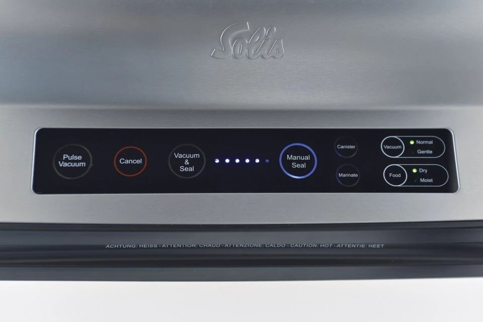 SOLIS Vacuum Sealer Vac Prestige Electrical, Nerūdijantis plienas/ juodas, 130 W,