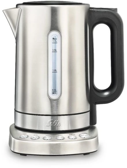 SLS Solis Vario Temp Virdulys elektrinis virdulys 1,7 L 2200 W Nerūdijančiojo plieno