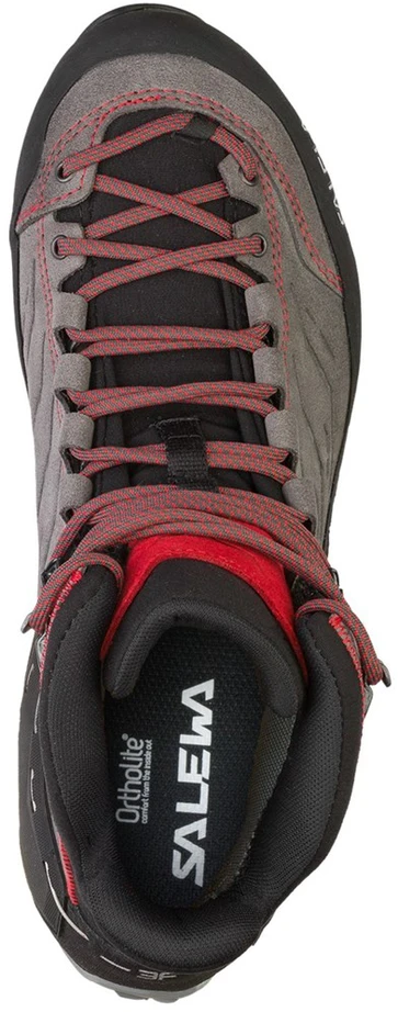 SLW Salewa MTN Trainer Mid GTX Kištukinis Suaugusiems Anglies, Pilka, Raudona