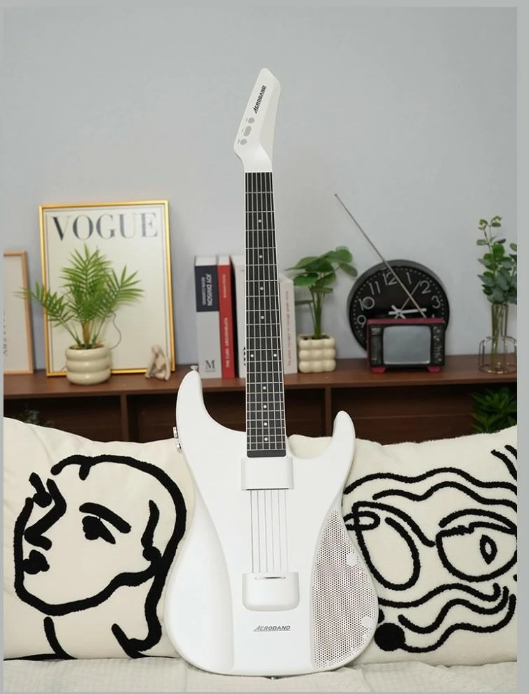 Smart Guitar AeroBand MIDI baltos spalvos