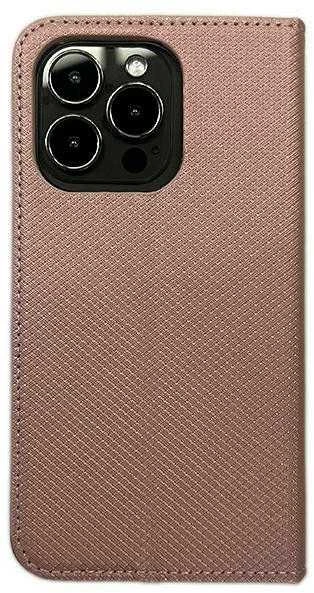 Dėklas Smart Magnet book Infinix Note 30 rožinio aukso spalvos