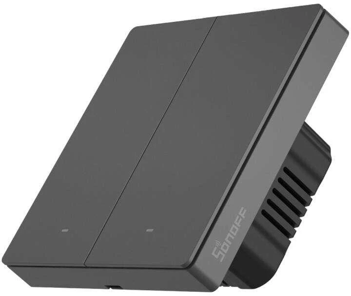 Sonoff SwitchMan M5 Wifi 2 klavišų jungiklis 86mm pločio M5-2C-86