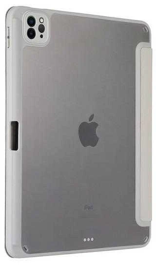 Dėklas Smart Stand Apple iPad Air 13 2024 baltos spalvos