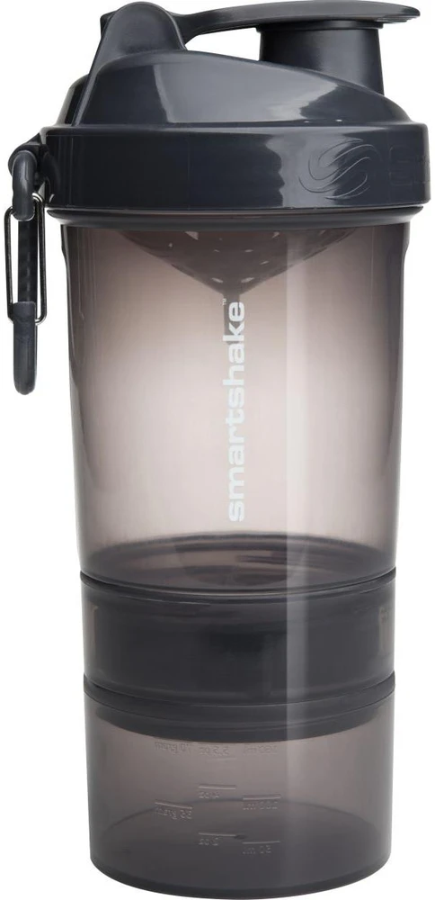 Gertuvė Sporto buteliukas SmartShake Original2Go 400 ml pilkas