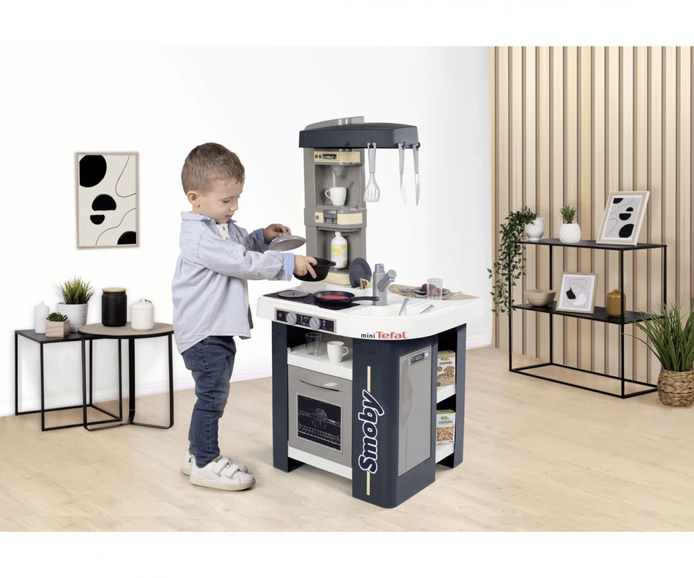 „Smoby Minitefal“ virtuvės elektroniniai + 27 priedai