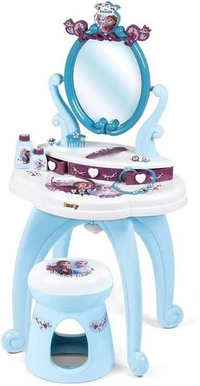Smoby Frozen kosmetinis staliukas 2in1