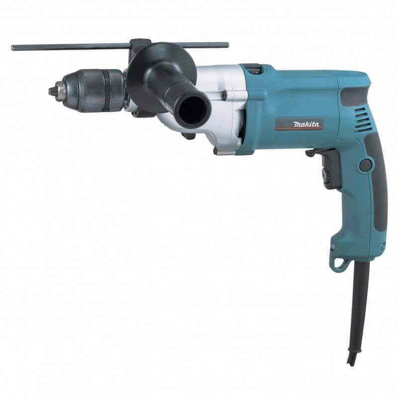 Makita HP2051FJ Smūginis gręžtuvas, 720 W, 0-1200/2900 min-1, 13 mm ranka užveržiamas griebtuvas, LED , MAKPACK