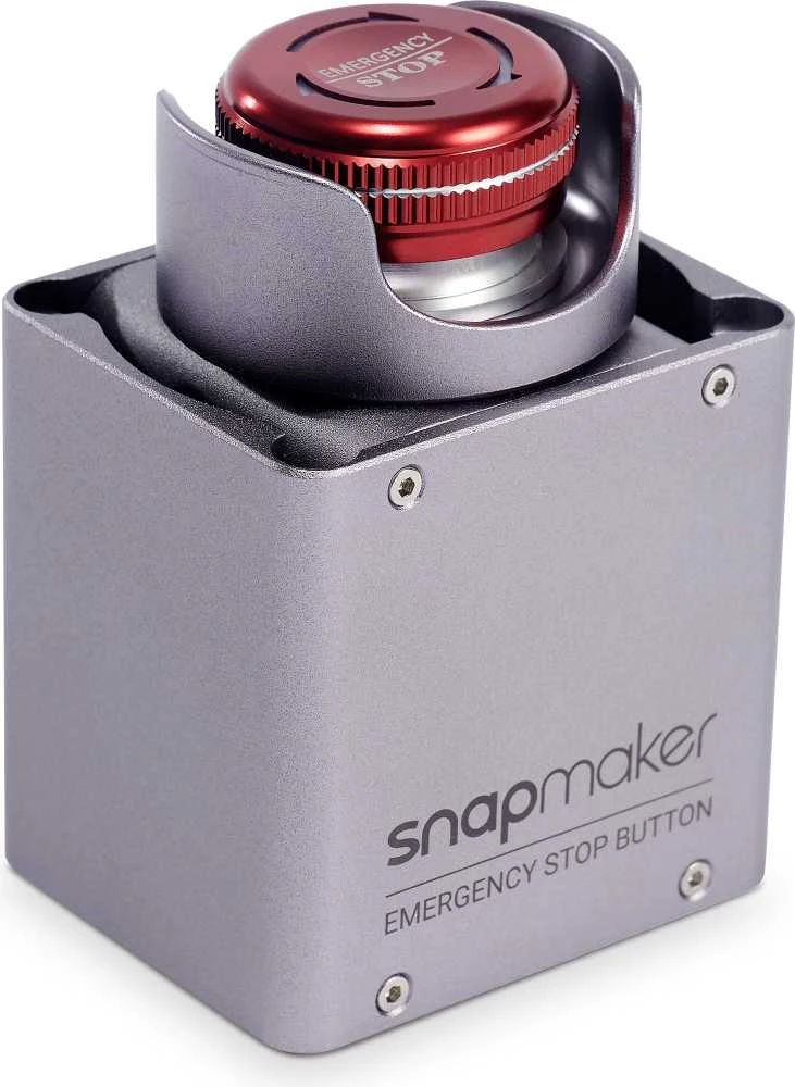 Grąžtas Snapmaker 2.0 3D spausdintuvo saugos mygtukas