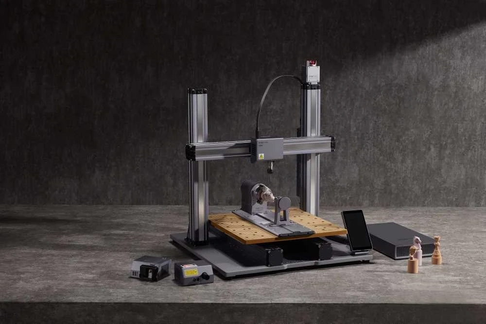 Grąžtas Snapmaker 2.0 3D spausdintuvo saugos mygtukas