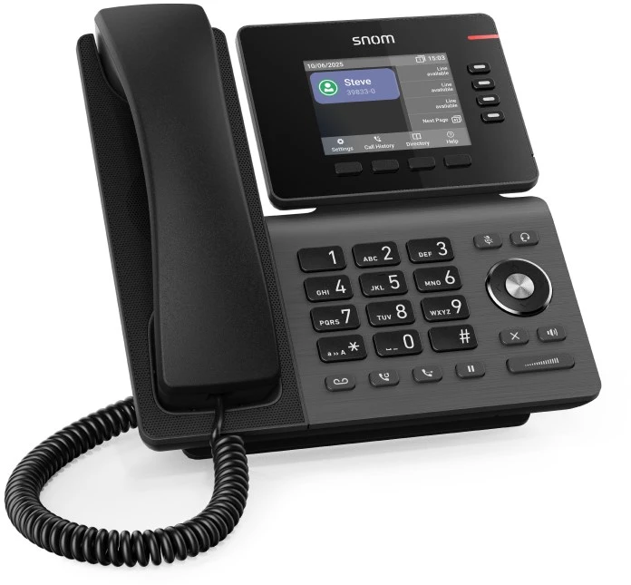 SNM Snom D810W IP telefonas Juoda IPS „Wi-Fi“