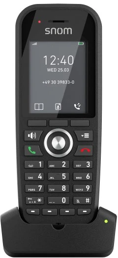 SNM Snom M30 IP DECT Handset EU DECT telefonas Juoda