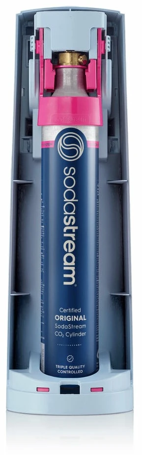 Gazuotų gėrimų gaminimo aparatas SodaStream Terra, šviesiai mėlynas