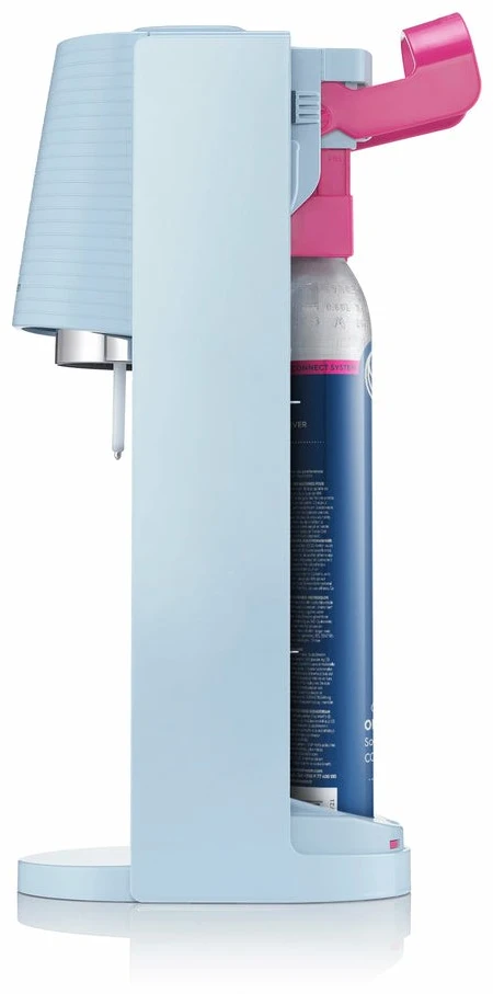 Gazuotų gėrimų gaminimo aparatas SodaStream Terra, šviesiai mėlynas