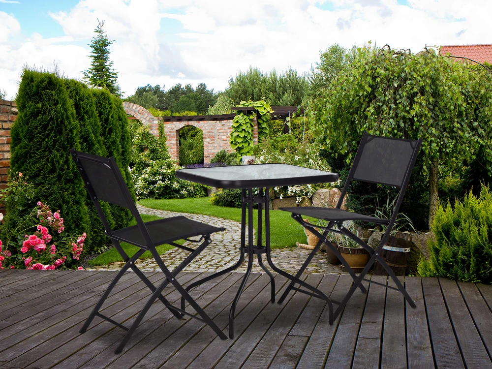 MultiGarden Stilingas sodo stalas 80x80 cm