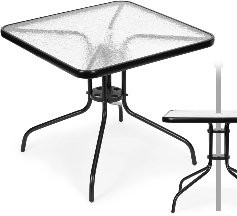 MultiGarden Stilingas sodo stalas 80x80 cm