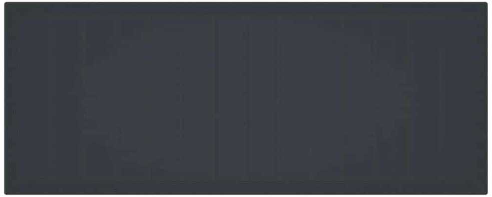 Sodo stalas Antracitas 250 x 100 x 73 cm poliratanas