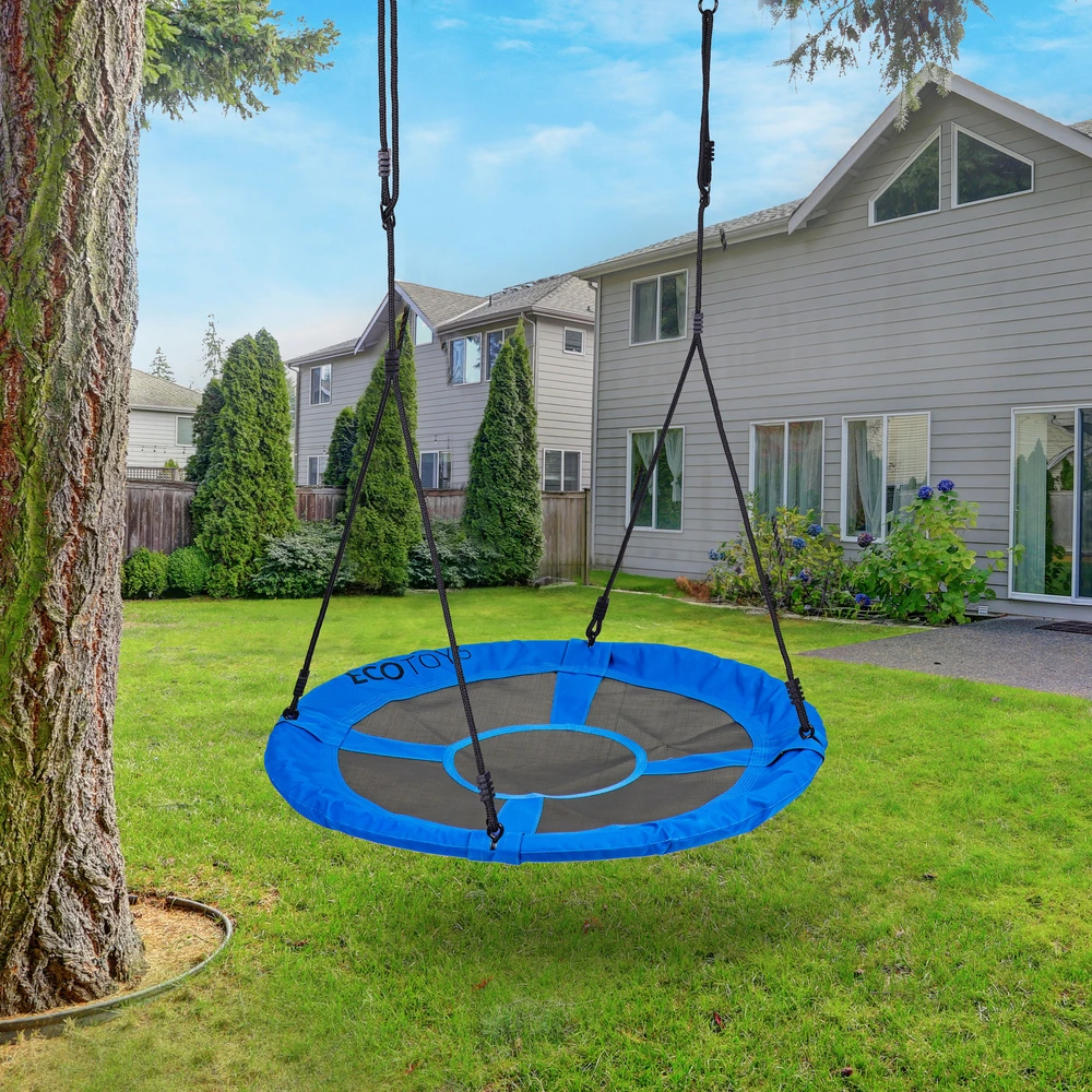 Sodo sūpynės 100 cm, mėlynos ECOTOYS