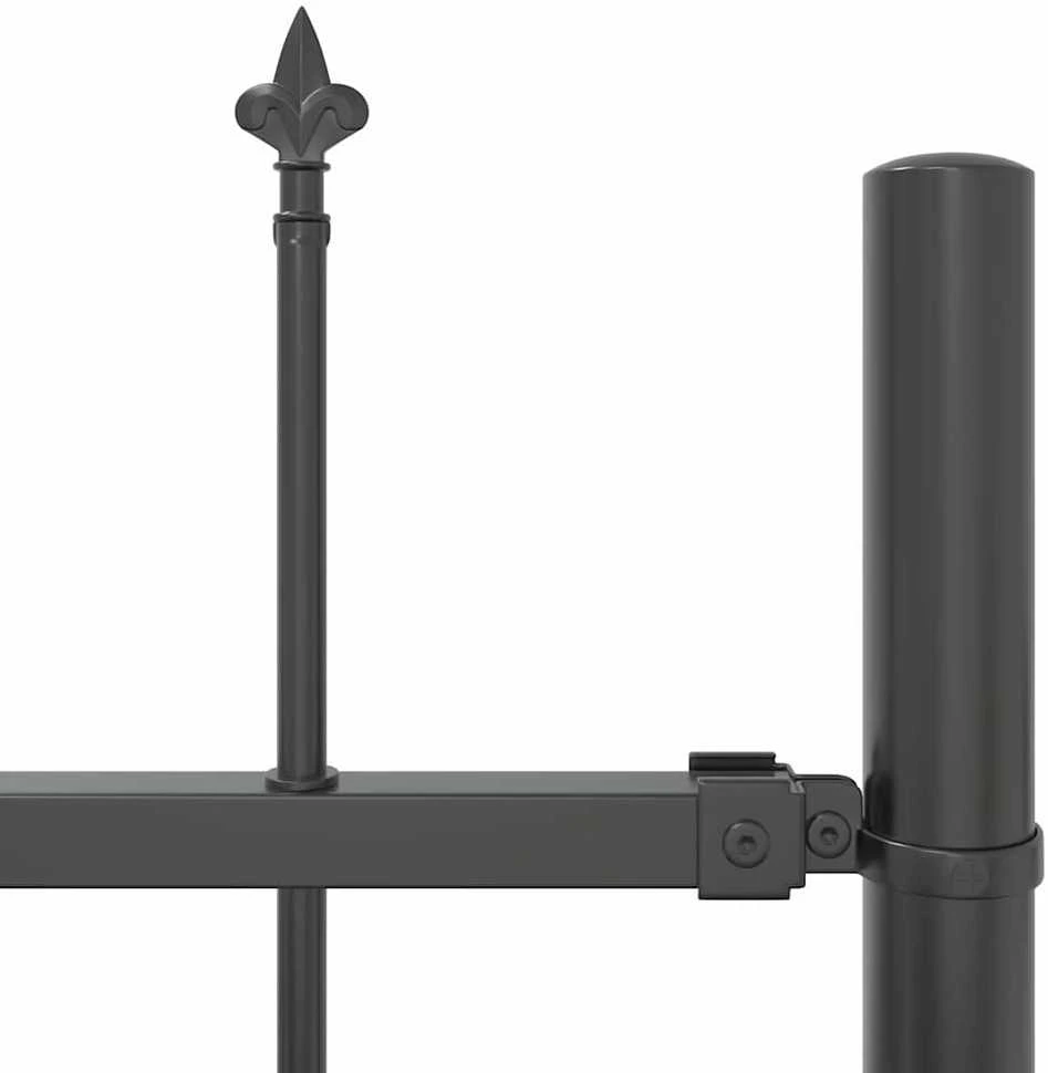 Sodo tvora WOERDEN 2 vnt. 3,4 x 1,5 m Miltelinis plienas Pilka