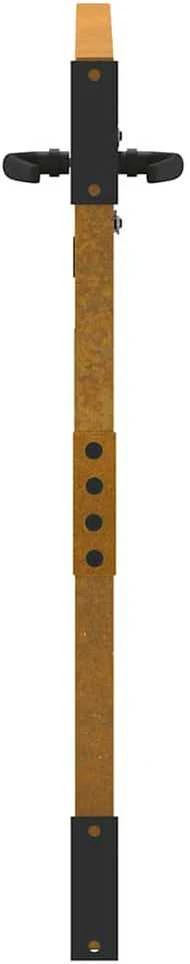Sodo vartai, 85x100cm, corten plienas