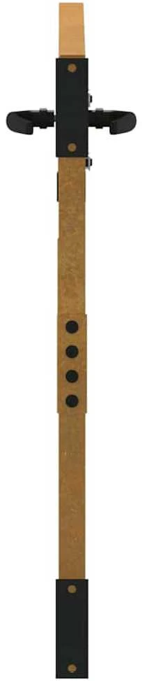 Sodo vartai, 85x100cm, corten plienas, žolės dizaino