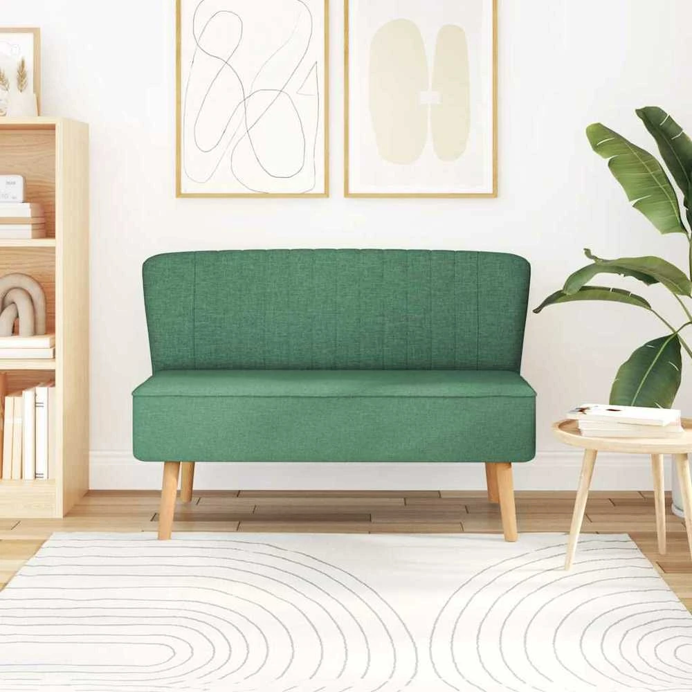 Sofa, audinys, 117x55,5x77cm, žalia