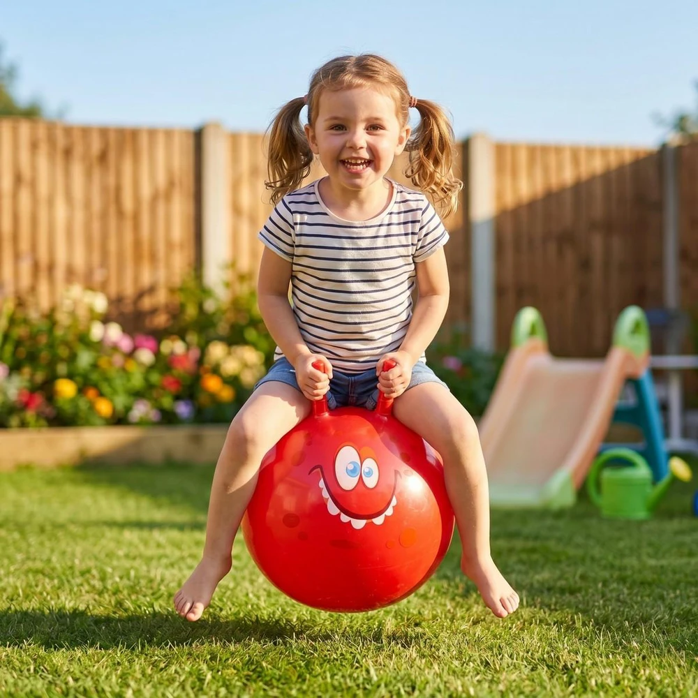 ŠOKLYNĖ SU RAGELIAIS 45CM RAUDONA ENERO TOYS 1078724