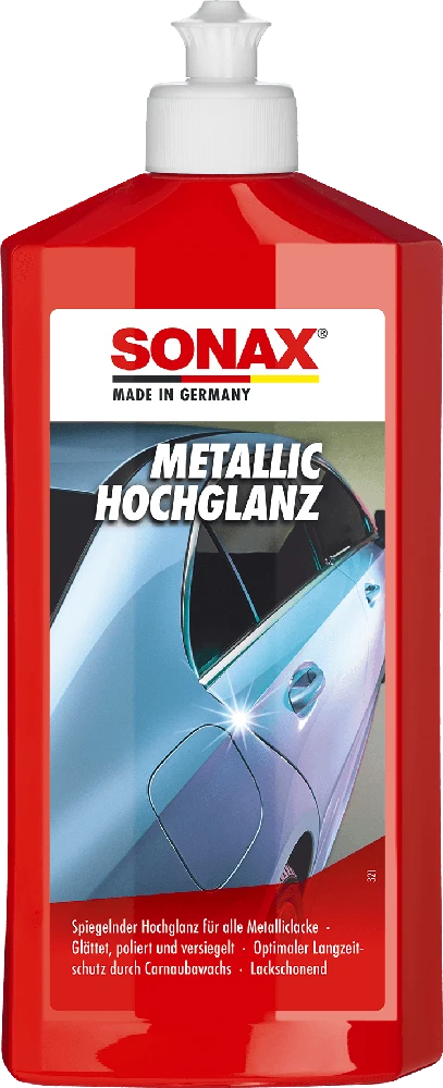 SONAX Poliravimo pasta Metalic High Gloss, 500ml 317200