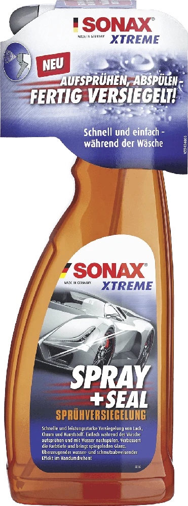 SONAX Purškiama kėbulo apsauga Xtreme Purškiklis & Seal, 750ml 243400