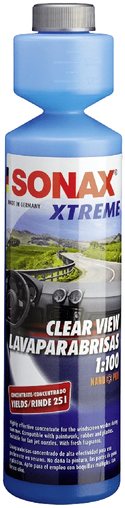 SONAX Vasarinis langų apiplovimo koncentratas Xtreme, 250ml 271141