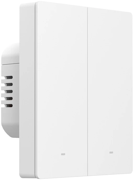 Sonoff SwitchMan ZBM5 Zigbee jungiklis 2 klavišų, baltas 80W