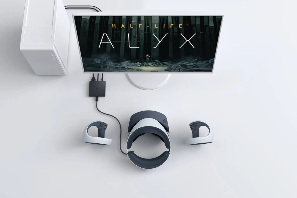 Sony PlayStation VR2 adapteris kompiuteriui