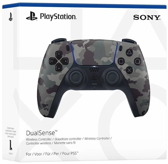 Sony DualSense v3 Kamufliažas Bluetooth/USB Žaidimų pultelis Analoginis / skaitmeninis PlayStation 5