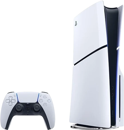 Sony PlayStation 5 Slim Disc Edition 1TB – Baltas