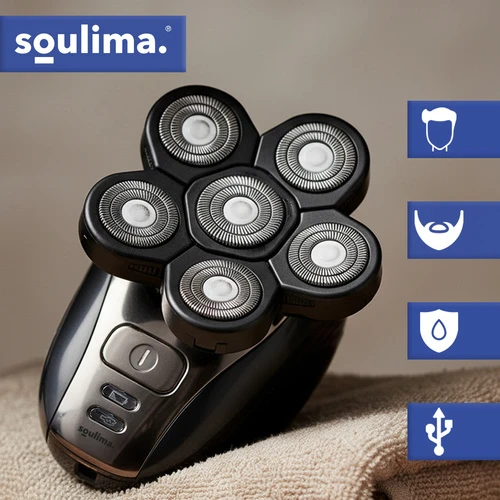 Soulima 26423 plaukų ir barzdos kirpimo mašinėlė