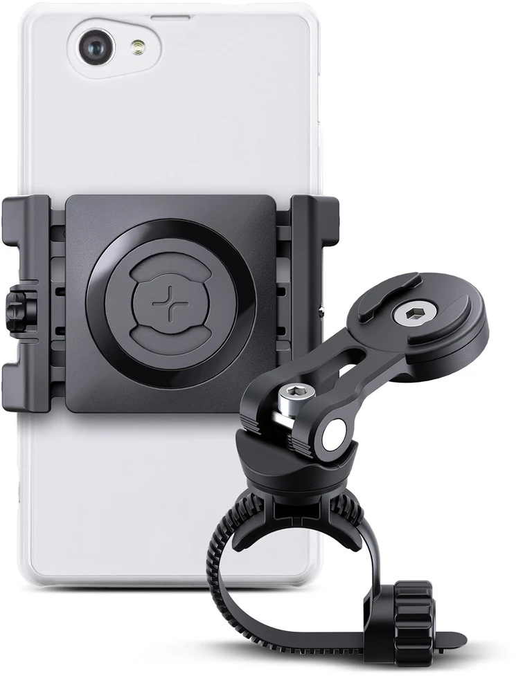 SP Connect Bike Bundle Universal Clamp SPC+ dviračio telefono laikiklis – spaustukas – juodas