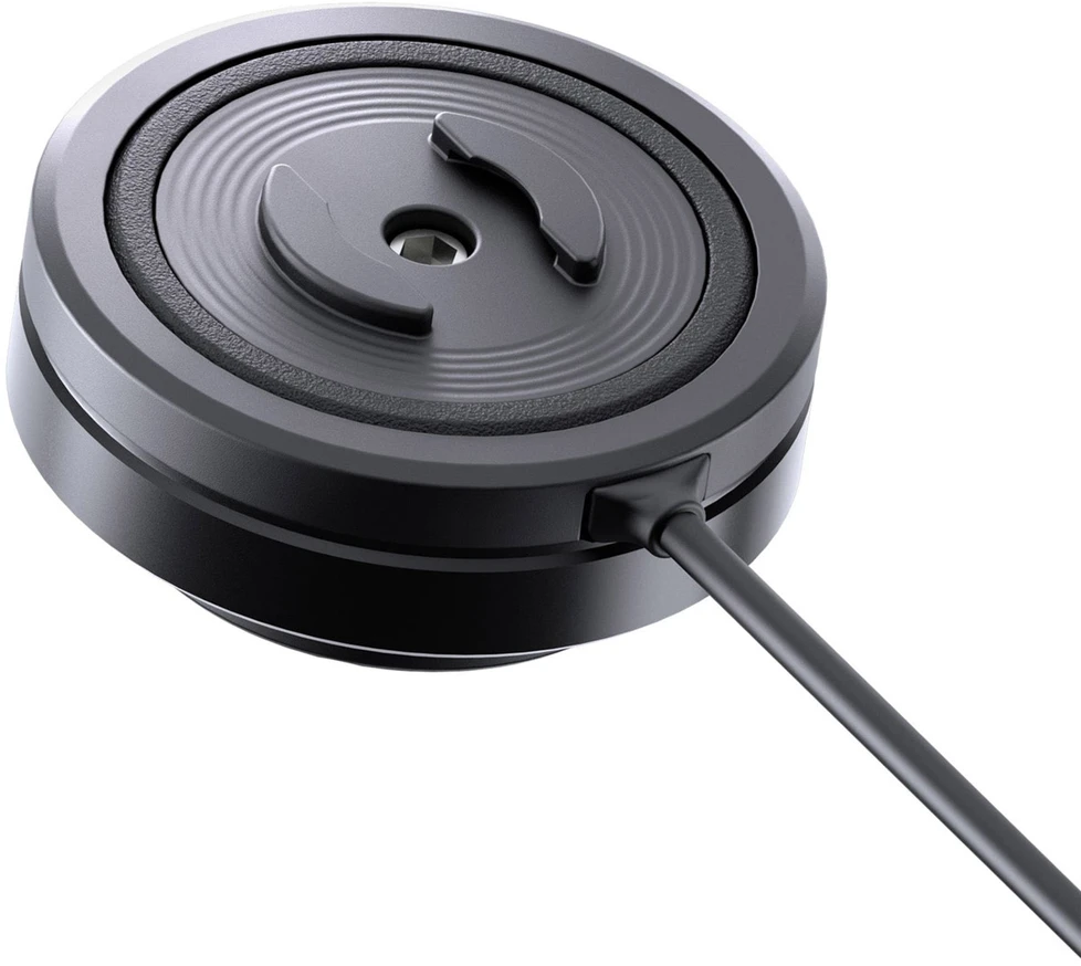 SP Connect Charging Anti Vibration Module SPC+ skirtas SPC+ laikikliams – Belaidis įkrovimas – Juodas