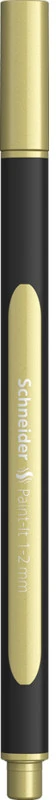 Spalvotas žymeklis Schneider Paint-It 020, 1-2mm, auksinės spalvos