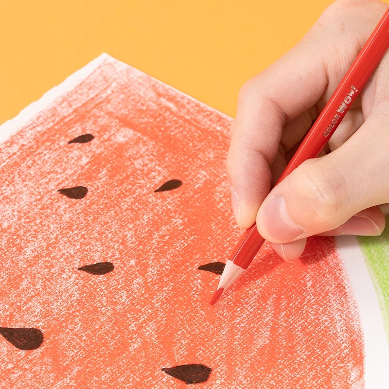 Spalvoti pieštukai DELI ColorWow tribriauniai, 36 spalvų