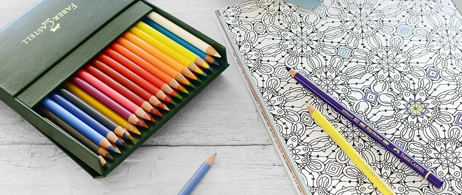 Spalvoti pieštukai Faber-Castell Polychromos, 36 spalvų