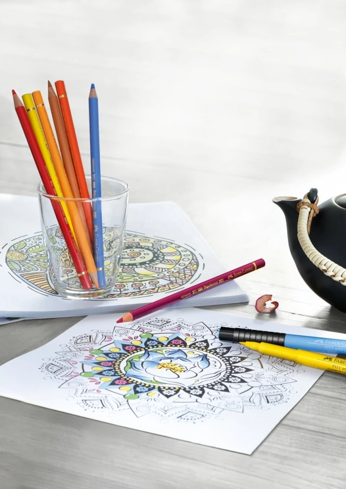 Spalvoti pieštukai Faber-Castell Polychromos, 36 spalvų