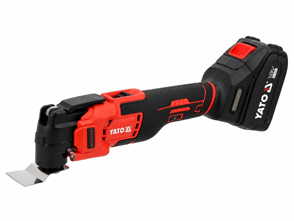 YATO 18 V Cordless Oscillating Multi-Tool YT-82226, with Baterija and Charger
