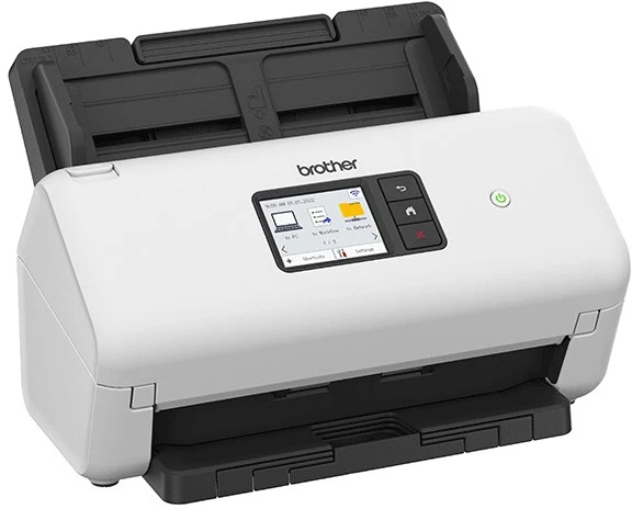 Brother ADS-4550W skaitytuvas ADF skeneris 600 x 600 DPI Juoda, Balta