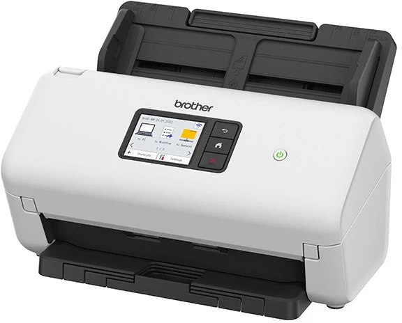 Brother ADS-4550W skaitytuvas ADF skeneris 600 x 600 DPI Juoda, Balta
